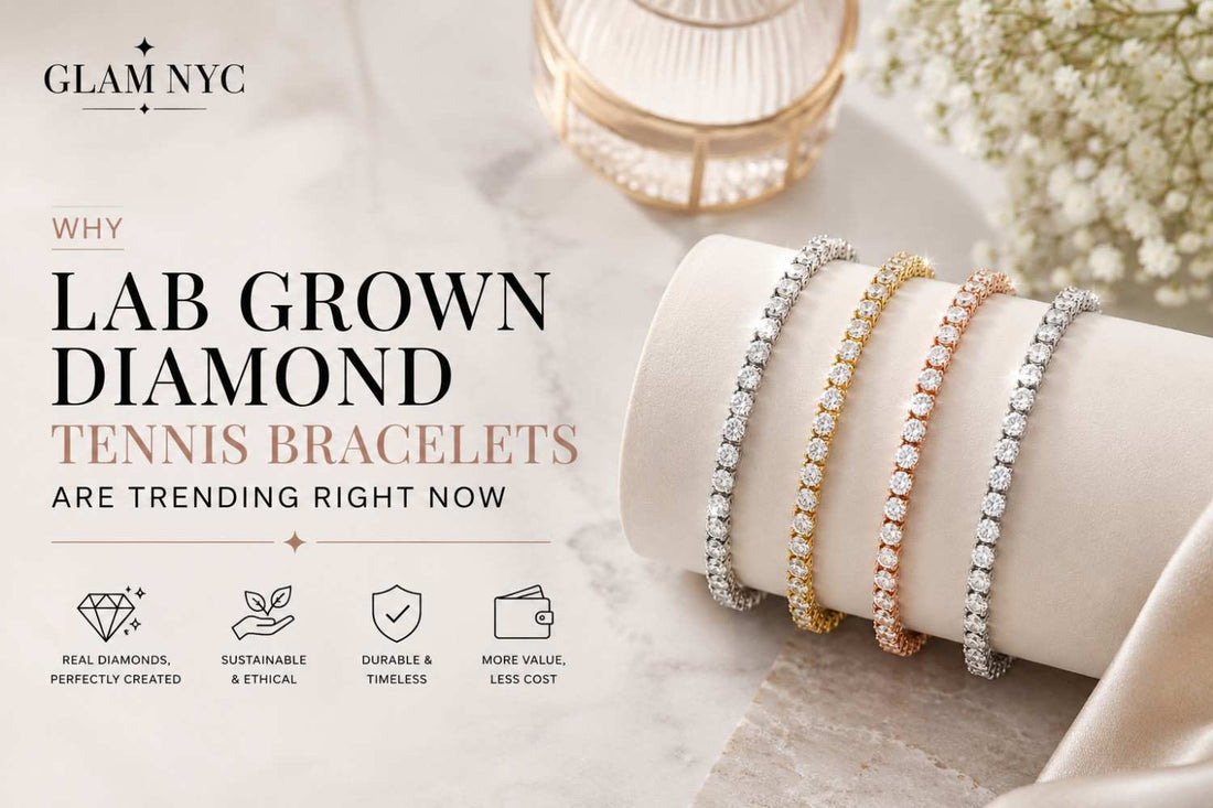 Why Lab Grown Diamond Tennis Bracelets Are Trending Right Now