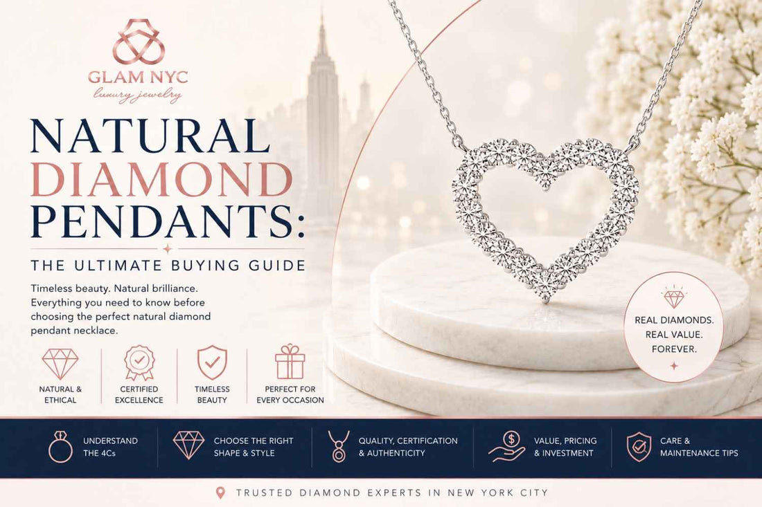 Natural Diamond Pendants: The Ultimate Buying Guide