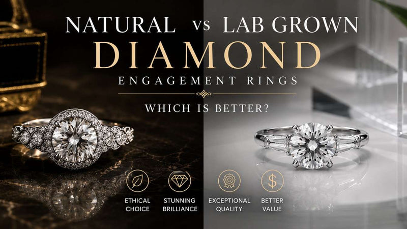 Natural vs Lab Grown Diamond Engagement Rings: Which Is Better?