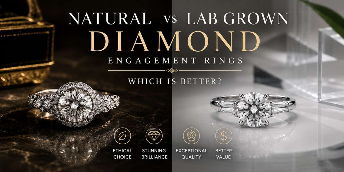 Natural vs Lab Grown Diamond Engagement Rings: Which Is Better?