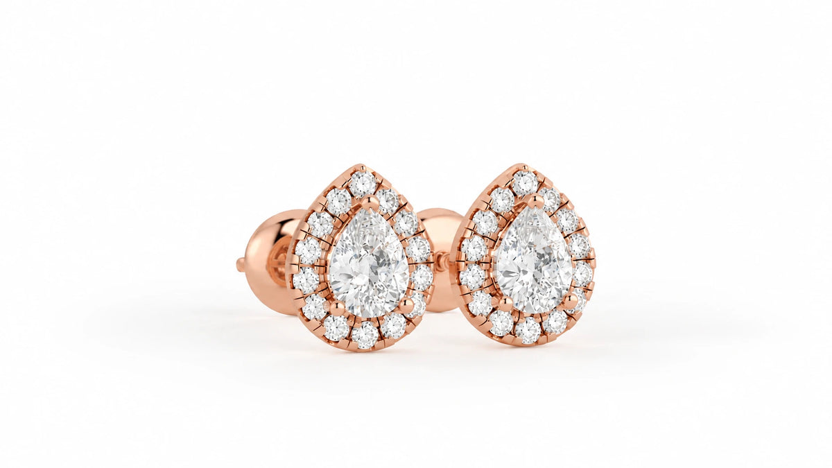 0-70-ctw-pear-halo-diamond-stud-earrings-rose-gold-pair