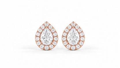 0-70-ctw-pear-halo-diamond-stud-earrings-rose-gold