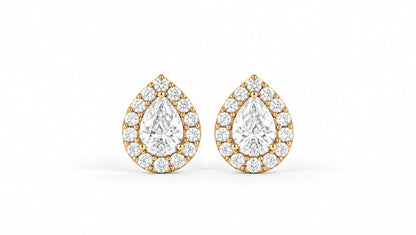 0-70-ctw-pear-halo-diamond-stud-earrings-yellow-gold-front