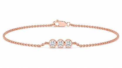 0.10 CTW Lab-Grown Diamond Minimal Bracelet-1
