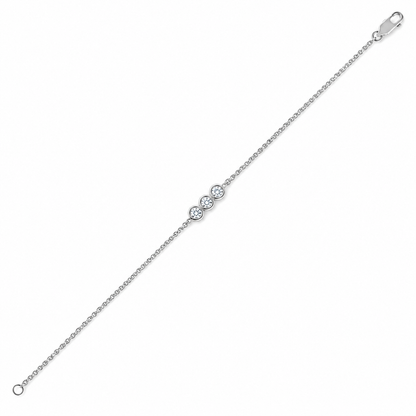 0.10 CTW Lab-Grown Diamond Minimal Bracelet-7