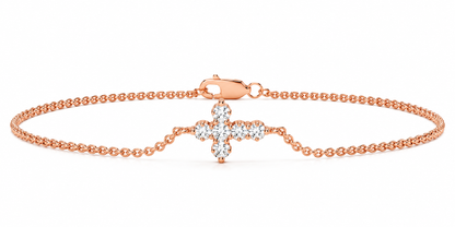 0.20 CTW Lab-Grown Diamond Minimal Bracelet-1