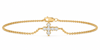 0.20 CTW Lab-Grown Diamond Minimal Bracelet-2