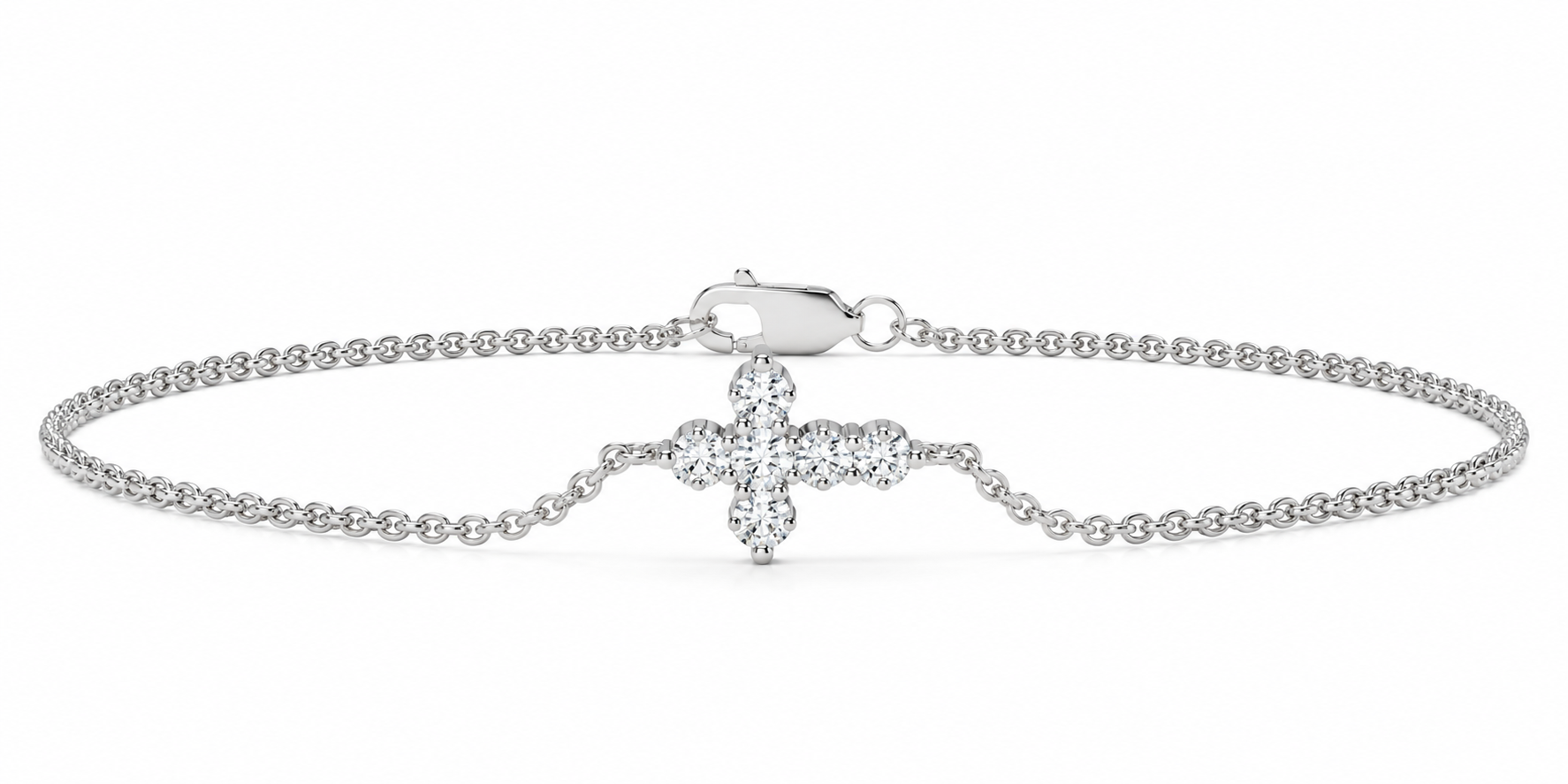 0.20 CTW Lab-Grown Diamond Minimal Bracelet