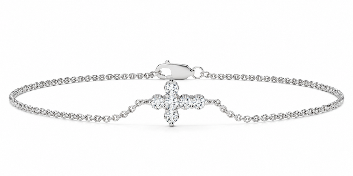 0.20 CTW Lab-Grown Diamond Minimal Bracelet