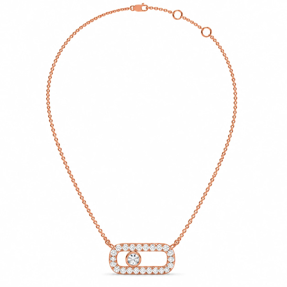 0.21-ct-diamond-oval-link-pendant-necklace-rose-gold-full-view