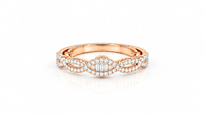 0.26-ct-diamond-infinity-band-ring-rose-gold-top-view