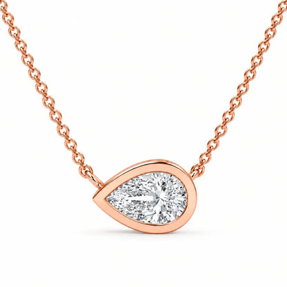 0.49-ct-pear-shaped-diamond-pendant-necklace-rose-gold-front-view