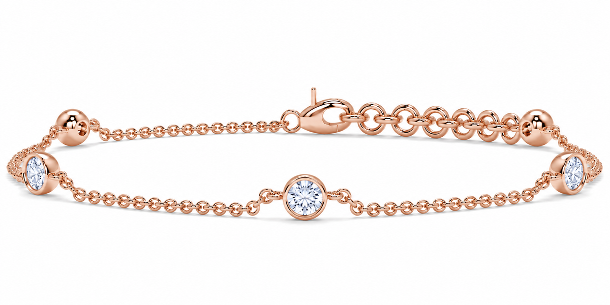 0.50 CTW Lab-Grown Diamond Tennis Bracelet – 3.8MM-1