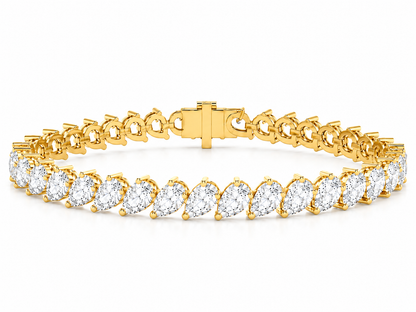 9.60 CTW Diamond Tennis Bracelet