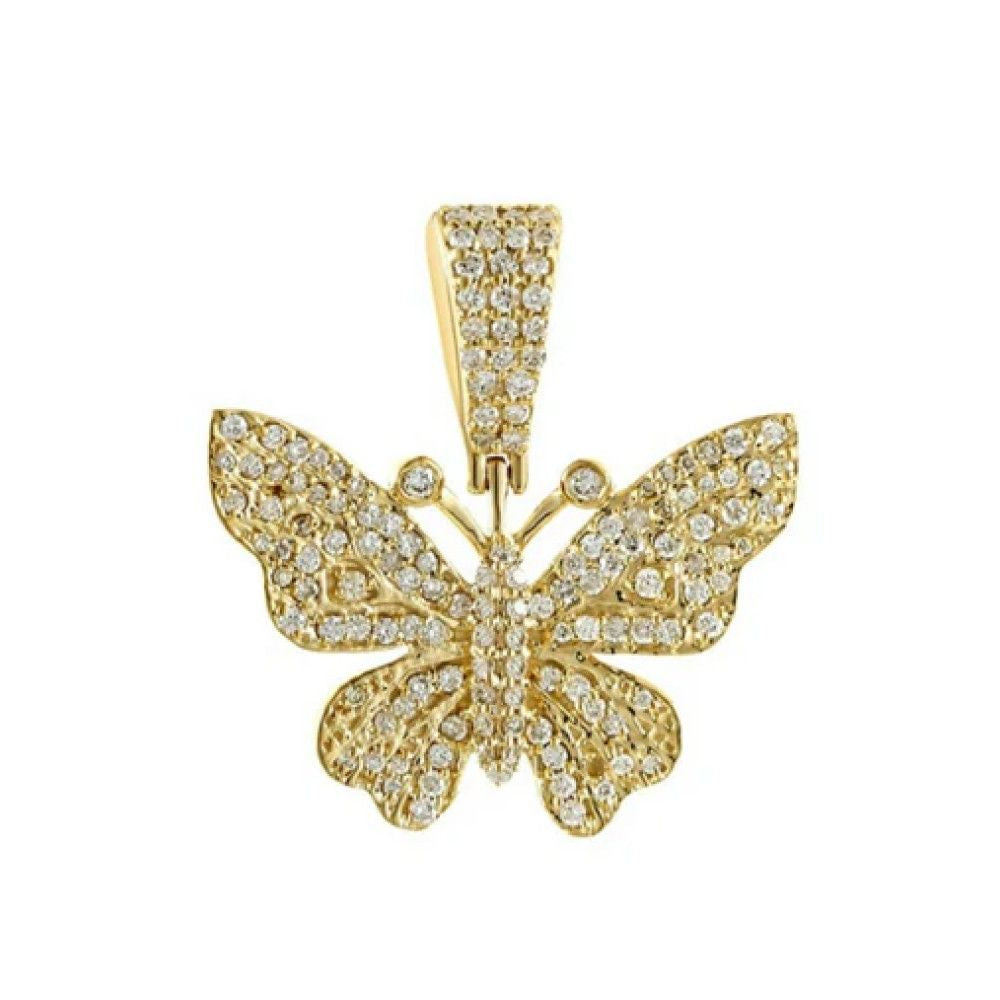 .47ct Diamond Butterfly Pendant