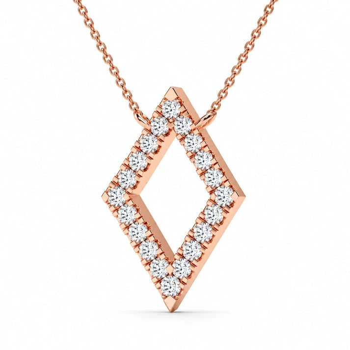 1.16-ct-diamond-open-kite-pendant-necklace-rose-gold-angled-view