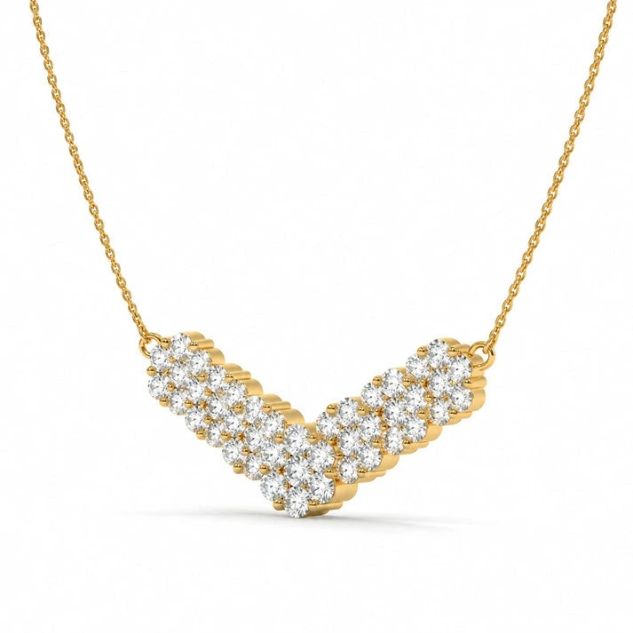 1.52-ct-diamond-chevron-pendant-necklace-yellow-gold-angled-view