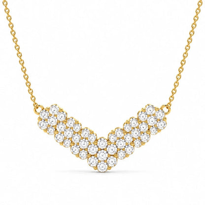 1.52-ct-diamond-chevron-pendant-necklace-yellow-gold-front-view