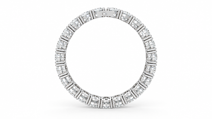 10.6 MM Oval-Cut Diamond Tennis Bracelet – 46 CTW-4