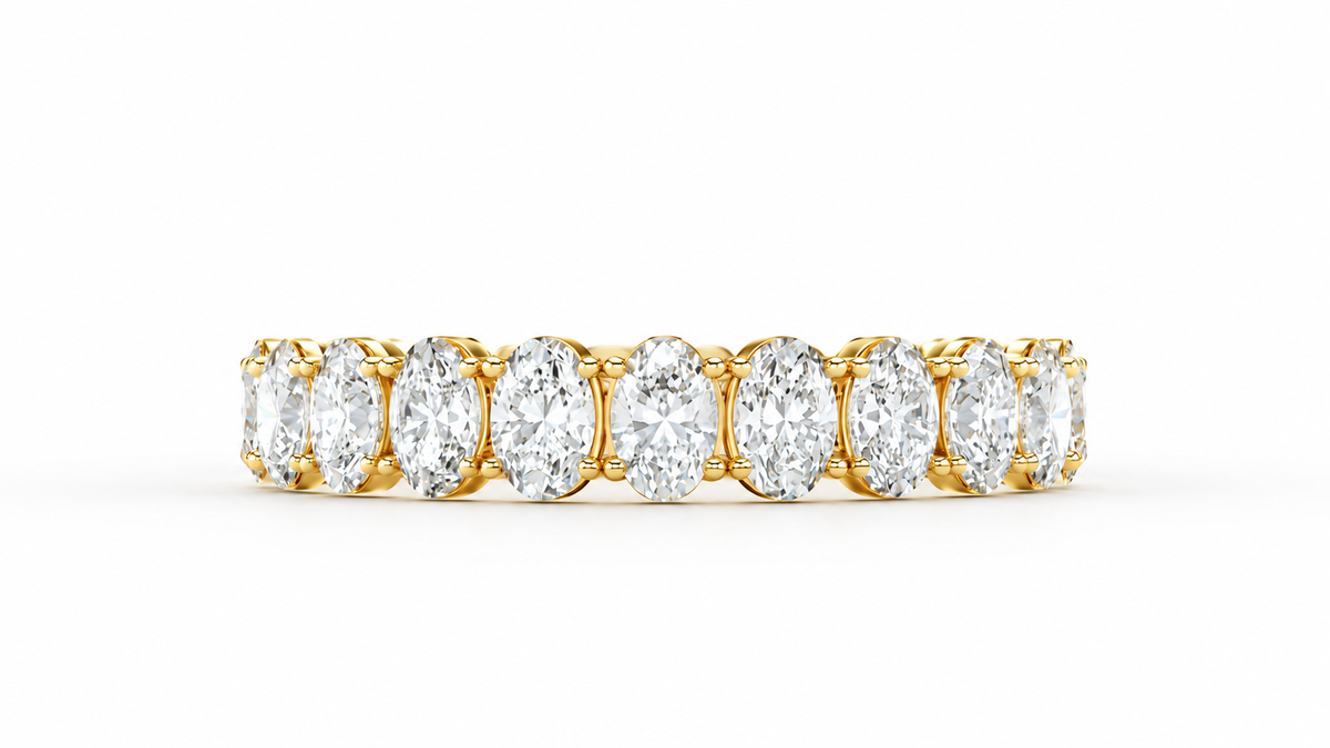 10.6 MM Oval-Cut Diamond Tennis Bracelet – 46 CTW-8