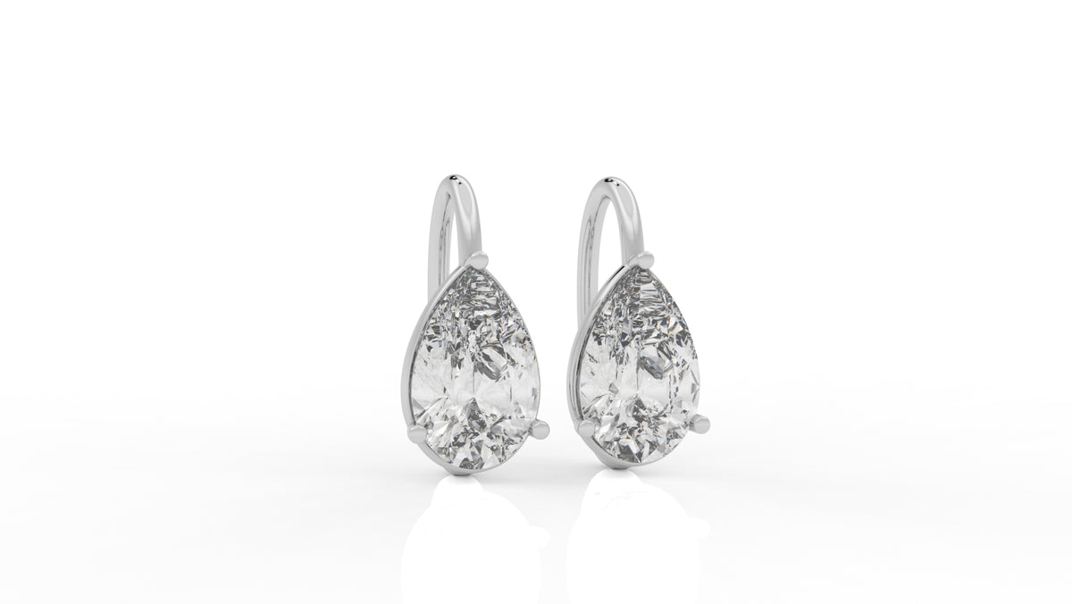 5.00 CTW Lab-Grown Diamond Drop Earrings