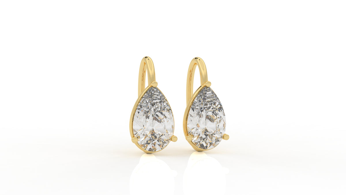 5.00 CTW Lab-Grown Diamond Drop Earrings