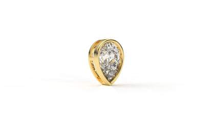 2.00 CTW Pear Shaped Diamond Solitaire Pendant
