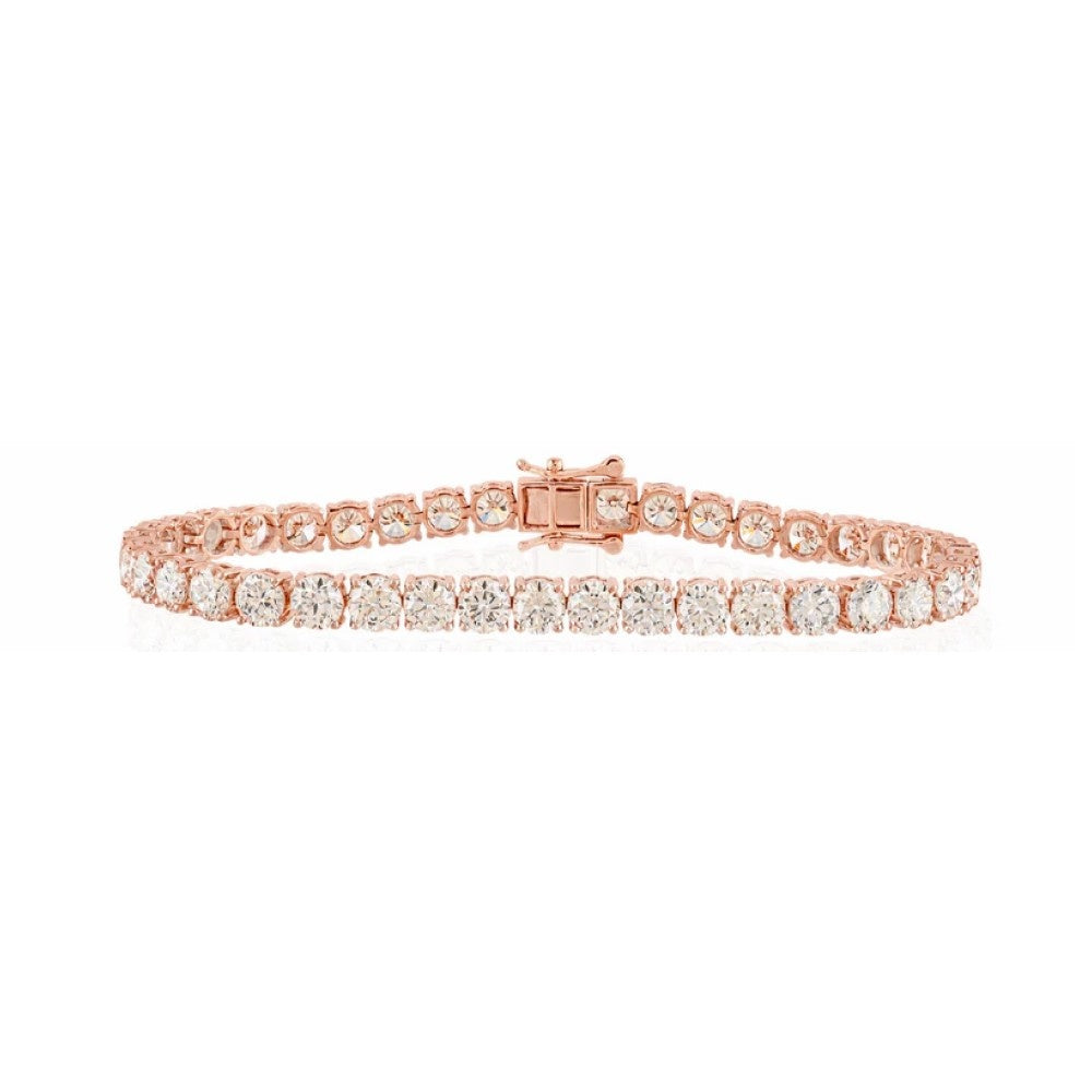 12.67CT Diamond Tennis Bracelet – Luxury Lab Grown Diamond Bracelet (4mm)