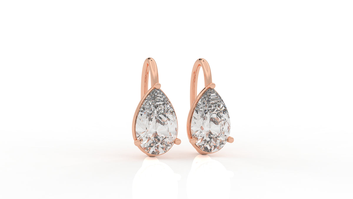 5.00 CTW Lab-Grown Diamond Drop Earrings