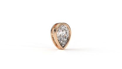 2.00 CTW Pear Shaped Diamond Solitaire Pendant
