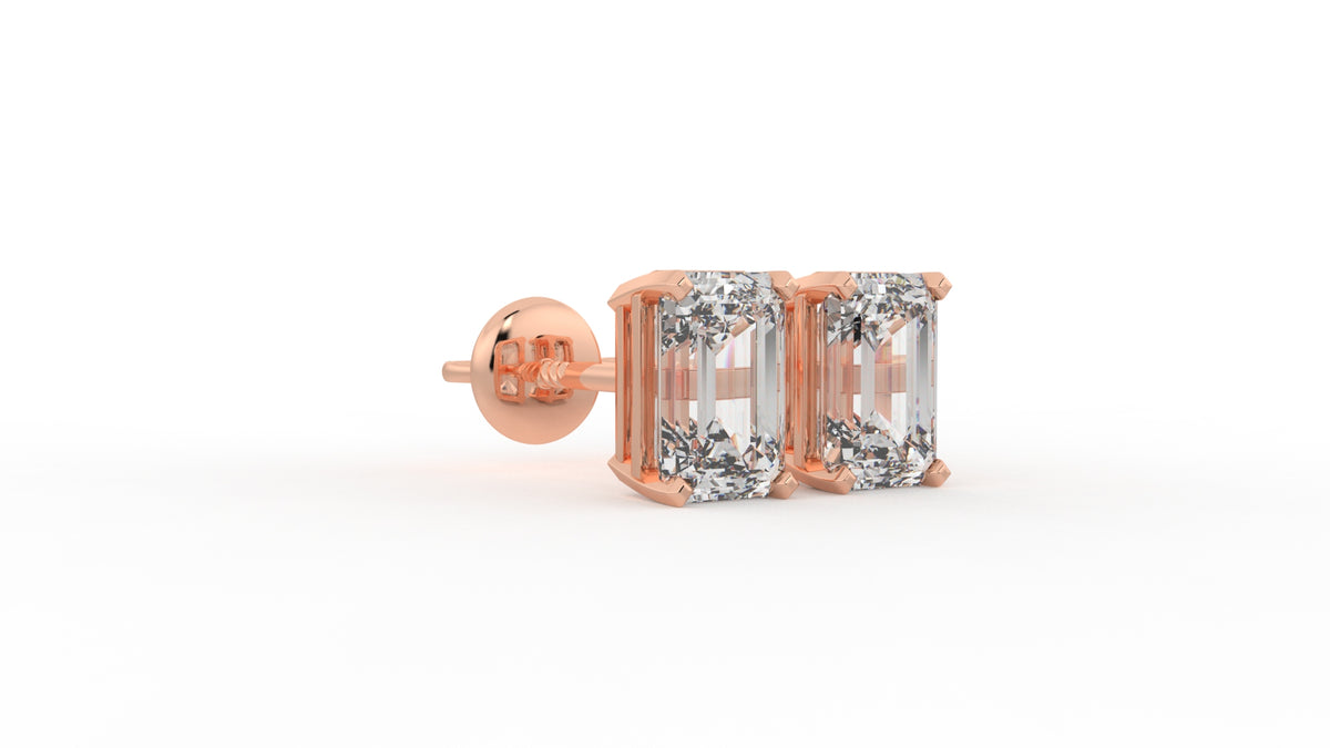3.00 CTW Diamond Stud Earrings