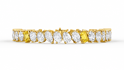 15 CTW Diamond Tennis Bracelet-11