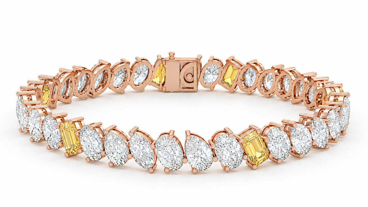 15 CTW Diamond Tennis Bracelet-2