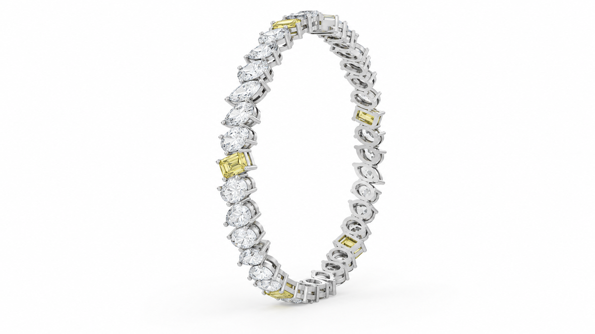 15 CTW Diamond Tennis Bracelet-6