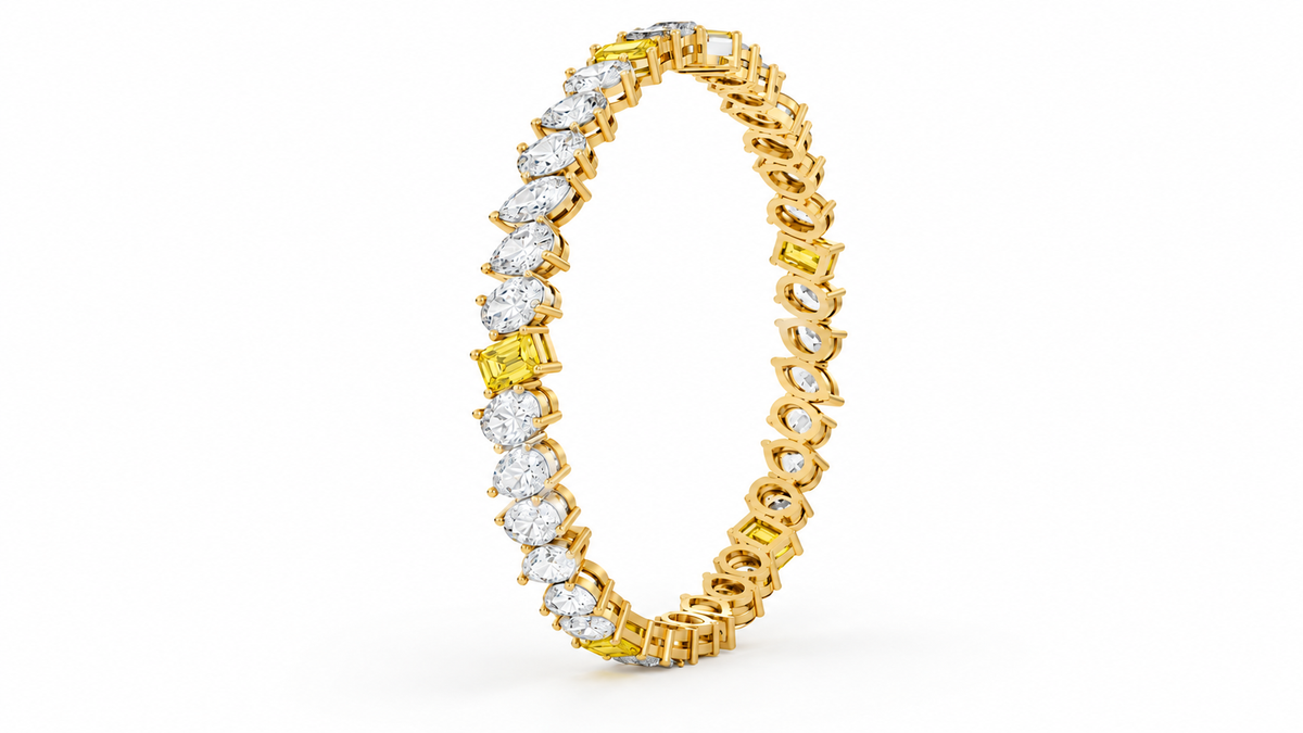 15 CTW Diamond Tennis Bracelet-7