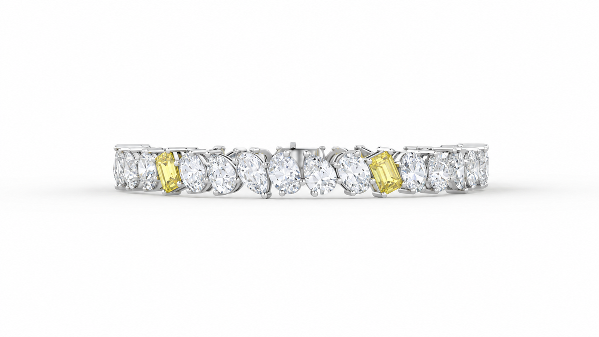 15 CTW Diamond Tennis Bracelet-9