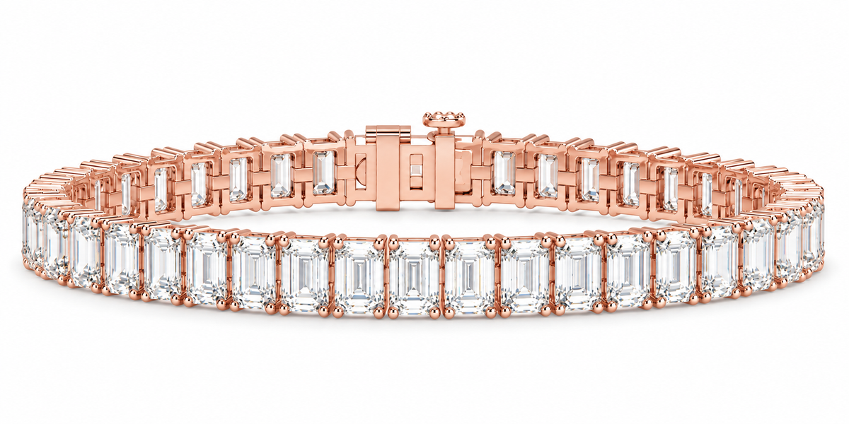 18.40 CTW Lab-Grown Diamond Tennis Bracelet – 5.2MM-2