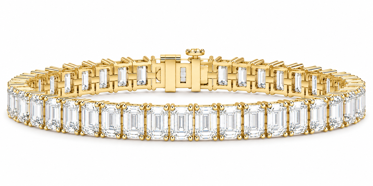 18.40 CTW Lab-Grown Diamond Tennis Bracelet – 5.2MM-3