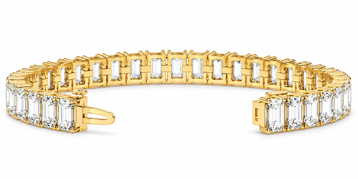 18.40 CTW Lab-Grown Diamond Tennis Bracelet – 5.2MM-4