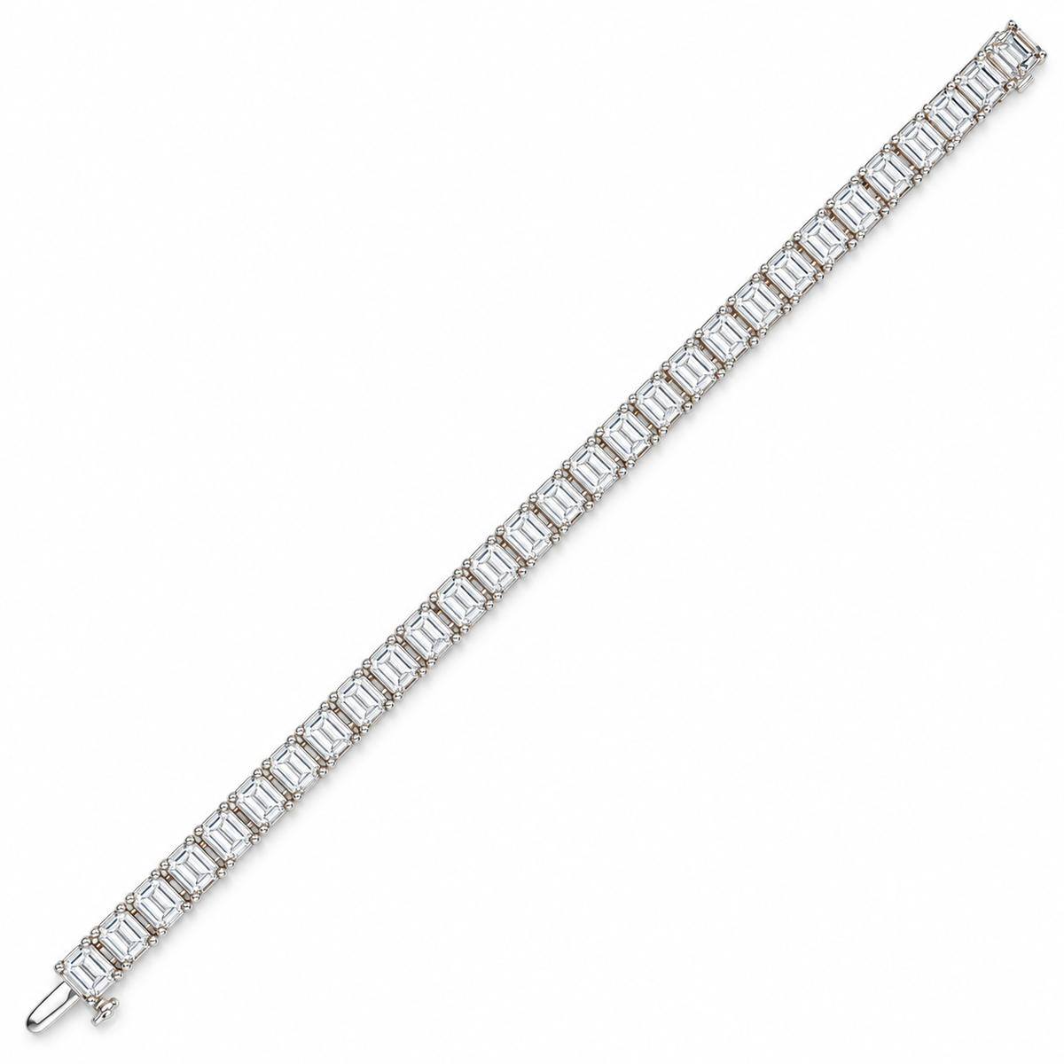 18.40 CTW Lab-Grown Diamond Tennis Bracelet – 5.2MM-7