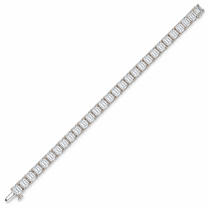 18.40 CTW Lab-Grown Diamond Tennis Bracelet – 5.2MM-7