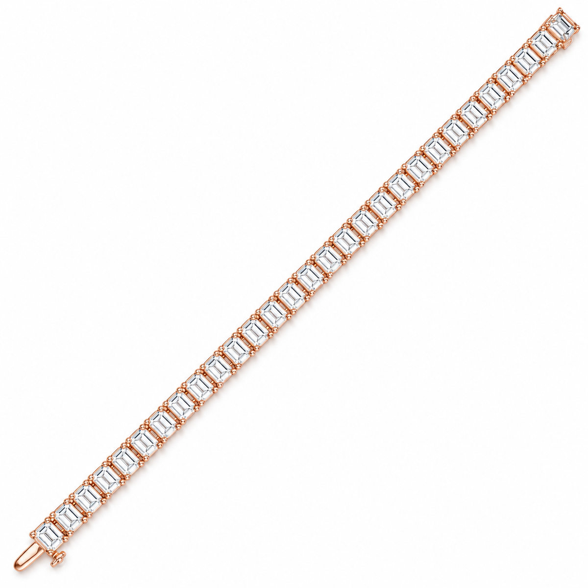 18.40 CTW Lab-Grown Diamond Tennis Bracelet – 5.2MM-8