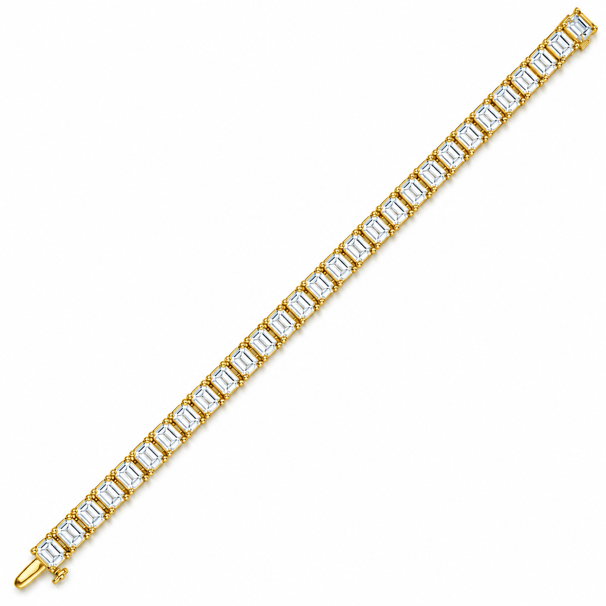 18.40 CTW Lab-Grown Diamond Tennis Bracelet – 5.2MM-9