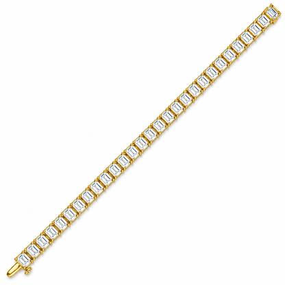 18.40 CTW Lab-Grown Diamond Tennis Bracelet – 5.2MM-9
