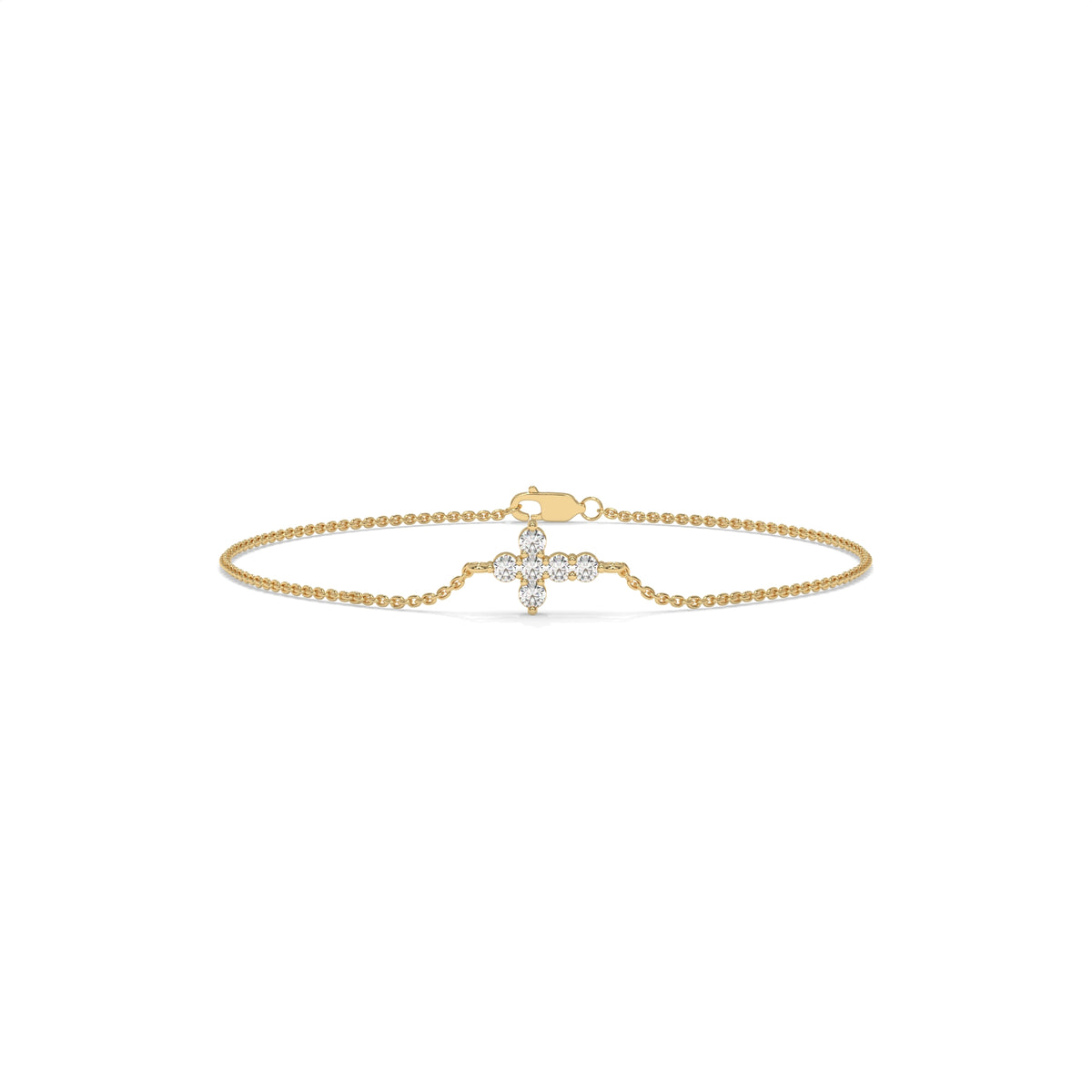 0.20 CTW Lab-Grown Diamond Minimal Bracelet