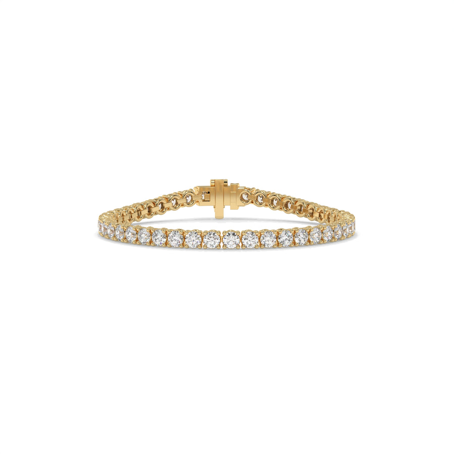 4.20 CTW Chevron Diamond Bangle Bracelet