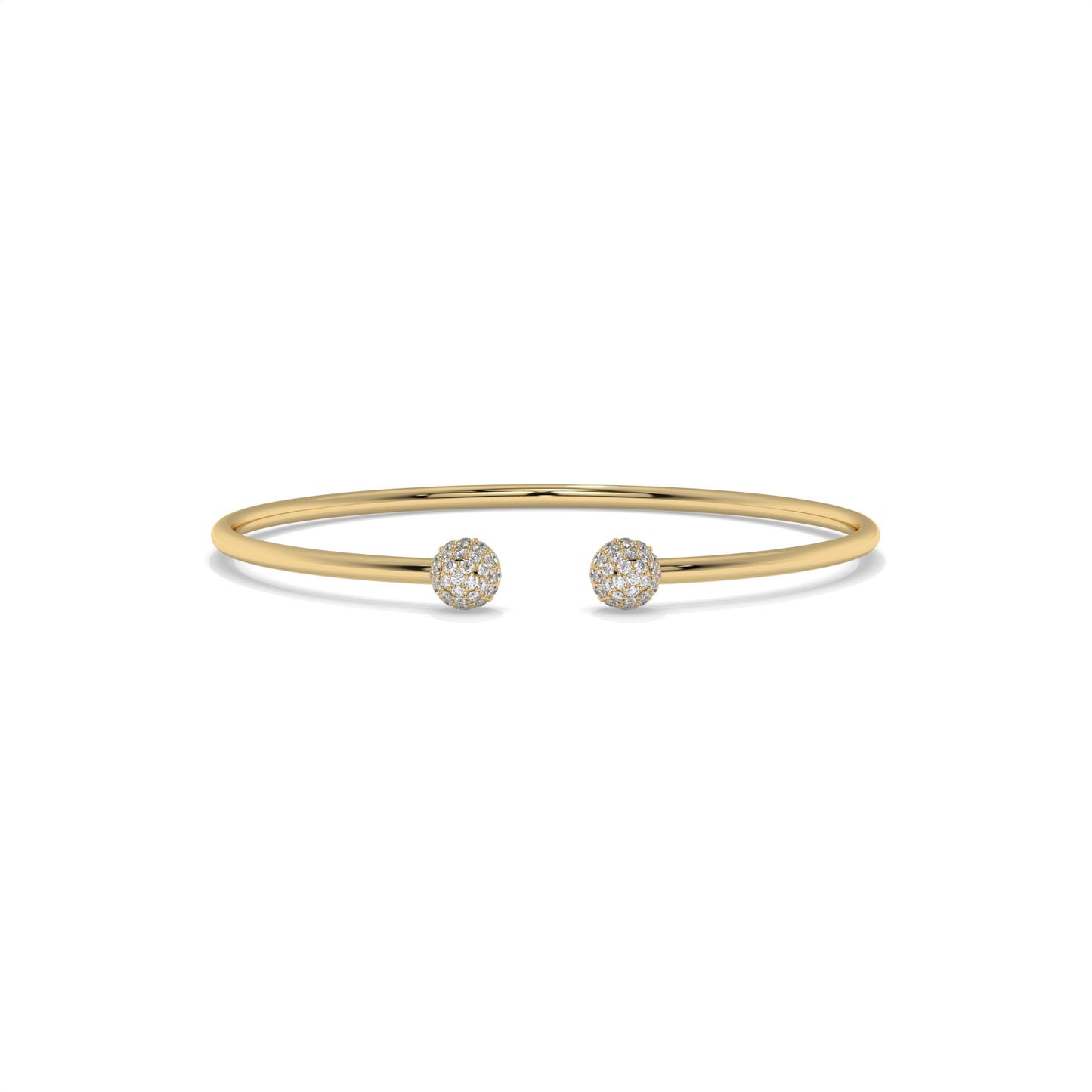 Open Cuff Diamond Bracelet – 0.47 CTW