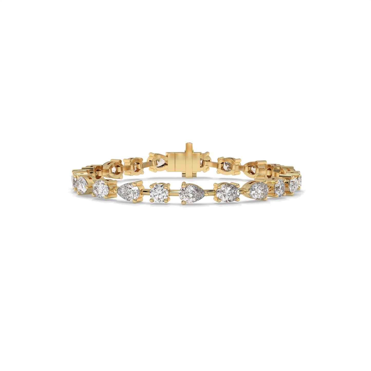 6.58 CTW Classic Diamond Tennis Bracelet