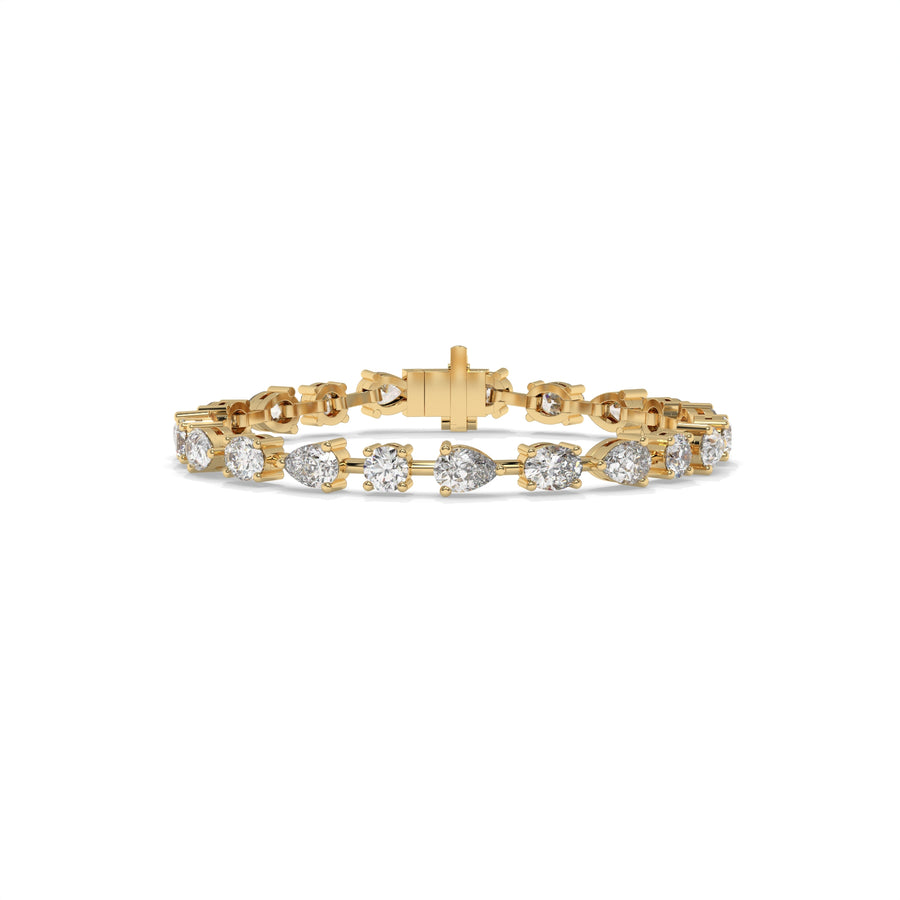 6.58 CTW Classic Diamond Tennis Bracelet