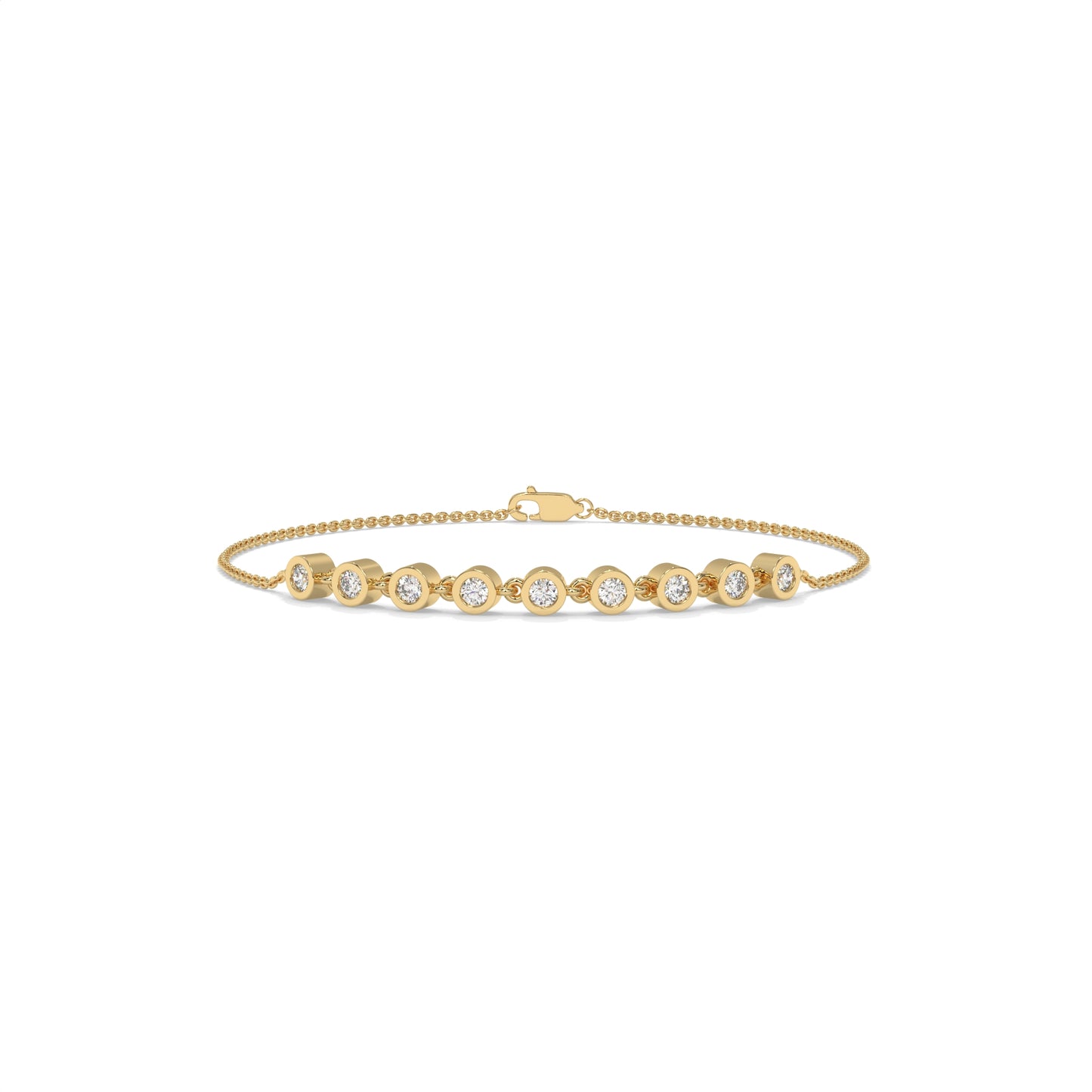 Graduated Diamond Station Bracelet – 0.51 CTW